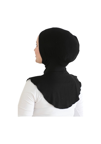Modish Group Kadın Boyunluklu Hijab Tesettür Pratik Spor Bone - Sarı Siyah