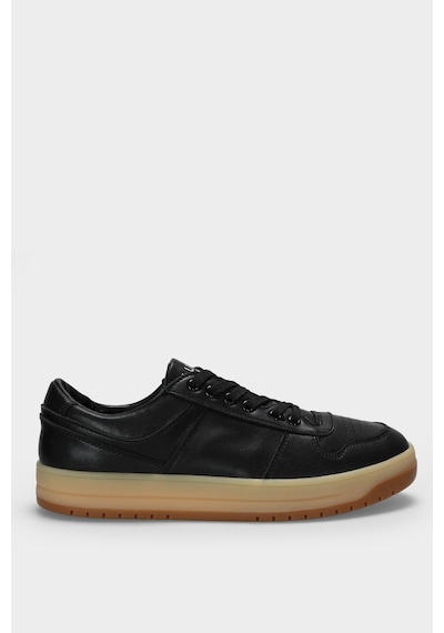 Lufian Omar Erkek Sneaker Ayakkabı Siyah Siyah 111230257100100 Siyah