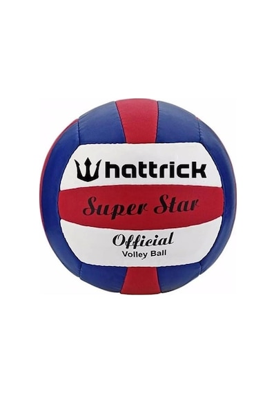 Hattrıck Superstar Voleybol Topu No5 Kırmızı Lacivert Beyaz Çok Renkli
