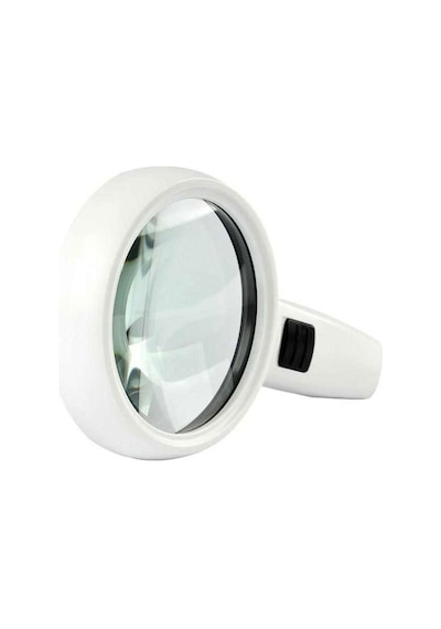3 Ledli 10x95mm Işıklı Mercekli El Büyüteci Okuma Tamir Kitap Çalışma İçin Işıklı Büyüteç Okul