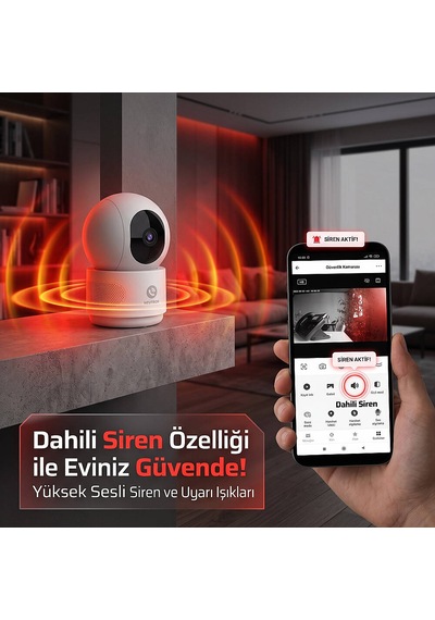Neutron Ntl-ıp15-3mp Akıllı Ev Kamerası