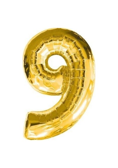 9 Folyo Balon Sarı