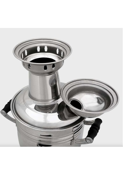 Sözenler Semaver Krom Odunlu 4 Lt Ks12
