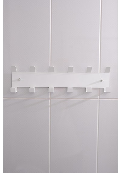 Risingmaber Metal Beyaz Amerikan Kapı Arkası Yapışkanlı Askılık Banyo Askılık Ve Duvar Askısı Mt84b Diğer