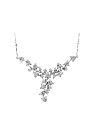Sirius F Renk 1.54 Karat Pırlanta Ilkbahar Kolye 0804P0099