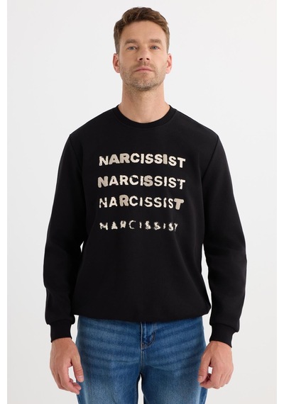 Tudors Unisex Oversize Geniş Kesim Pamuklu Yumuşak Dokulu Bisklet Yaka İçi Polarlı Baskılı Siyah Sweatshirt-37301 Siyah Tudors Unisex Oversize Geniş Kesim Pamuklu Yumuşak Dokulu Bisklet Yaka İçi Polarlı Baskılı Siyah Sweatshirt-37301 Siyah