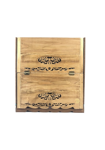 Naturbirds 4 Gözlü Ahşap Kuş Taşıma Sandığı