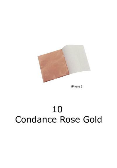 Varak Kaplama Yaprak Metalik Folyo İmitasyon 9x9cm 10lu Paket 10 Condance Rose Gold R5799f-10 Karışık Varak Kaplama Yaprak Metalik Folyo İmitasyon 9x9cm 10lu Paket 10 Condance Rose Gold R5799f-10 Karışık