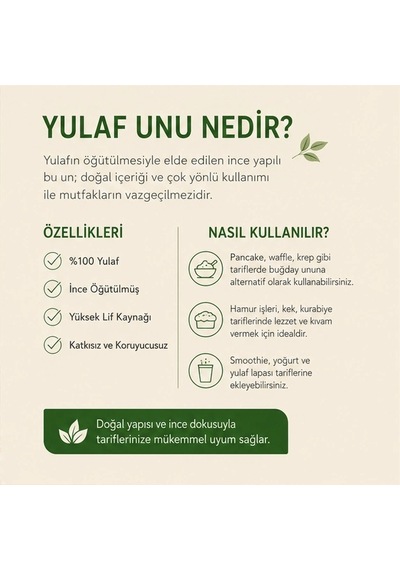 Yulaf Unu - 100 Gr