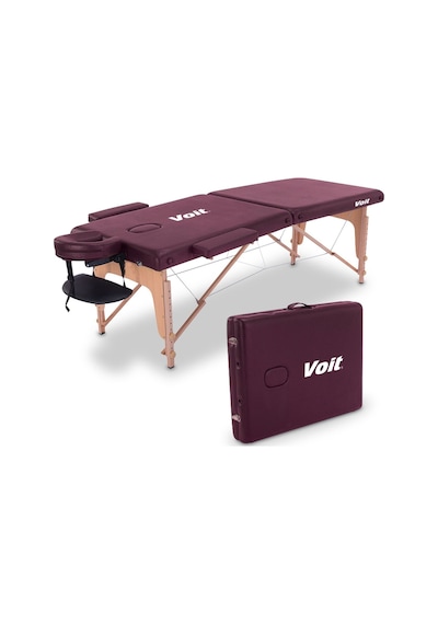 Voit 55003 Bordo Çanta Şeklinde Katlanabilir Masaj Masası + Kılıf
