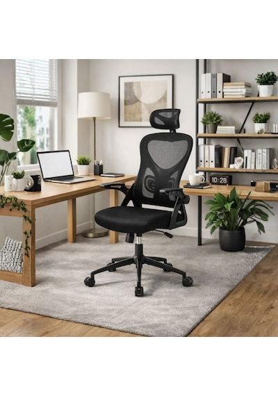 Action X Ergonomik File Sırtlı Yönetici Ve Çalışma Koltuğu Siyah Siyah