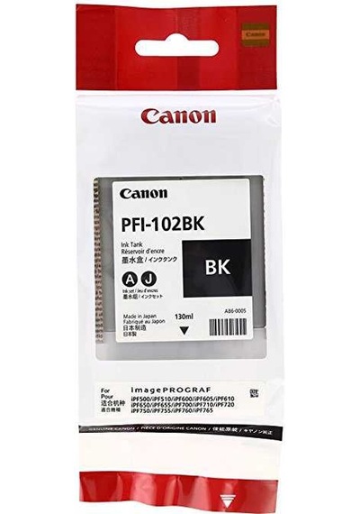 Canon Pfı 102Bk Siyah Kartuş İpf500