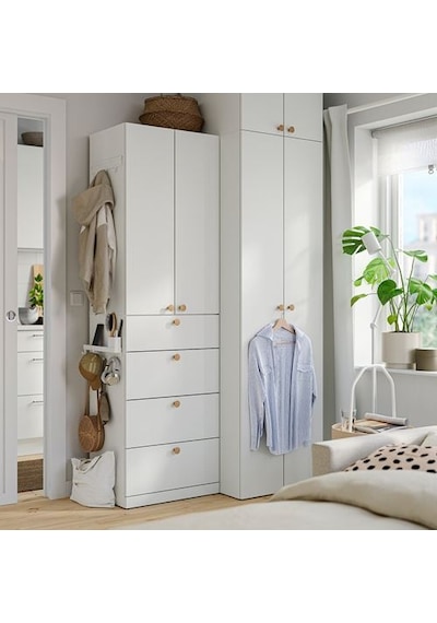 Ikea Altarlıden Askı, Beyaz, 13x36.5 Cm
