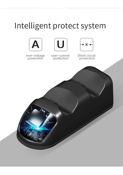 Ps4 Dual Şarj Stand Playstation Dock İkili Led Göstergeli