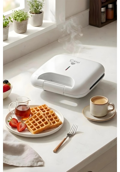 Kiwi KSM-2405W 750 W Waffle Makinesi