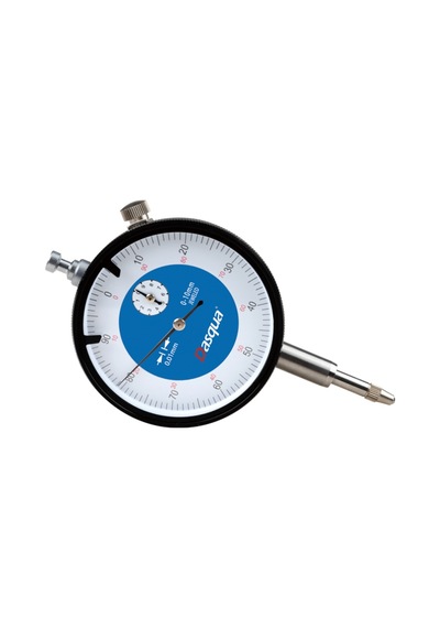 Dasqua 0-10mm Komparatör Saati Darbeye Dayanıklı 0.01mm 5121-1205
