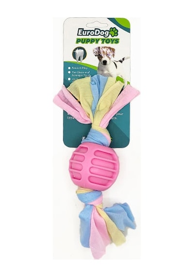 Lvsqvr Eurodog Puppy Toys Pembe Ufak Top Diş Kaşıma Oy.