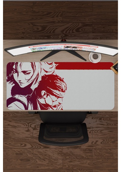 Metal Gear Solid Kaymaz Dikişli Kauçuk Oyuncu Mousepad V4 - 90x40 Xxl Gaming Mouse Pad Fare Altlığı