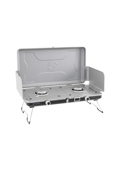 Outwell Merapi Pro Stove İkili Kamp & Karavan Ocağı Gri