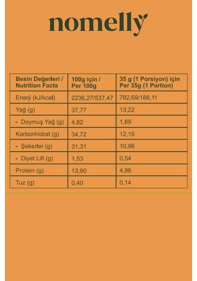 14'lü Fındıklı Ve Portakallı Glütensiz Kurabiye