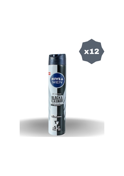 Nivea Black& White Power Bay Deodorant 150 Ml X 12 Adet