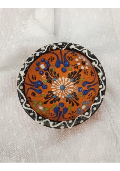 Çini Çerezlik Kase Sosluk Sunumluk Kahvaltılık Çok Renkli