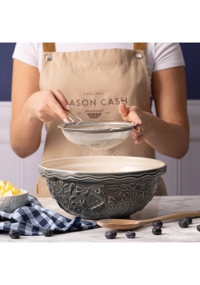 Mason Cash Nautical Mixing Bowl 26cm Gri Karıştırma Kasesi
