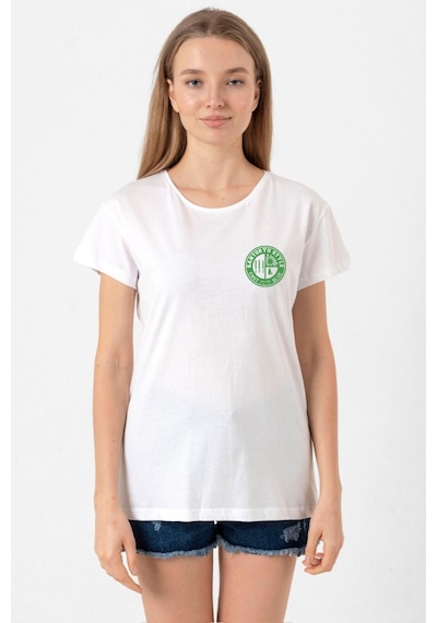 One Piece Anime Santoryu Style Fast Blue Beyaz Kadın Bisikletyaka Tshirt 001