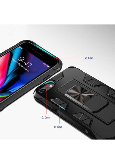 Apple Uyumlu iPhone 8 Kılıf Wolverine Armour Case