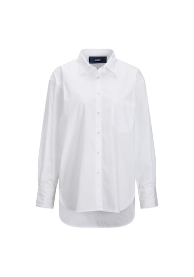 Jack & Jones Kadın Basic Oversize Poplin Gömlek - Jamie 12200353 White Beyaz