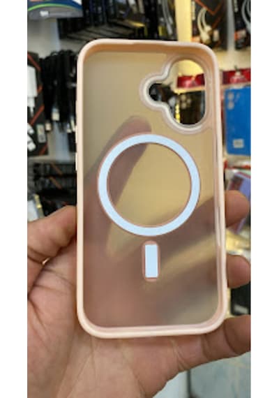Apple iPhone Uyumlu  16 Kamera Korumalı Mat Magsafe Wireless Şarj Destekli Renkli 45660
