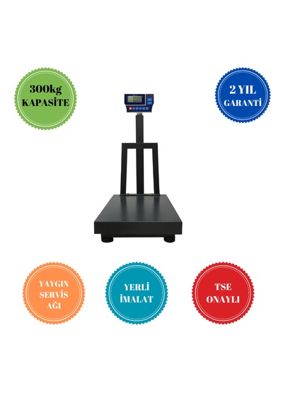 F34-50x60-300kg Elektronik Tartım Baskülü