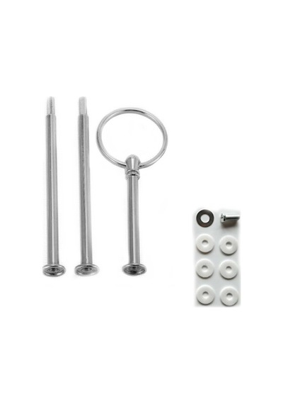 Epoksi 3 Katlı Meyve ve Cupcake Stant Bağlantı Aparatı Stant Tutu N11.3163