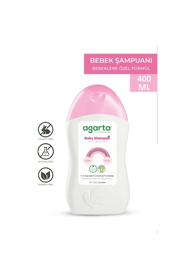Agarta Bebek ve Kız Çocuklarına Özel Doğal Bakım Şampuanı 400 ML