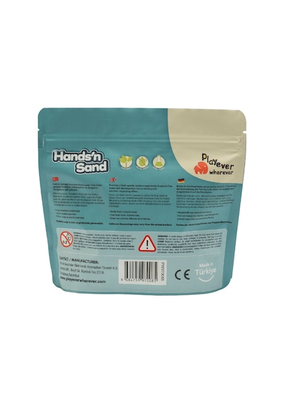 Playever Hands'n Sand Doğal Kinetik Oyun Kumu 500gr - Mavi MAVİ