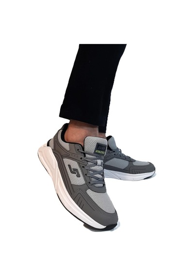 Jump 32438 Gri Memory Hafızalı Ortapedik Hafif Spor Ayakkabı Gri