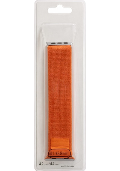 Apple iPhone Akıllı Saat Uyumlu Nylon Örgü Kordon 38/40/41 Mm Dayanıklı Spor Saat Kayışı