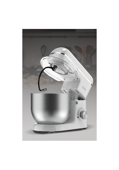 Kiwi Kmx-3638 Beyaz Hamur Yoğurma & Stand Mikser 5,3 Lt 1300w Mutfak Şefi