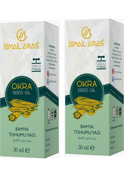 İsmail Aras Bamya Tohumu Yağı 2 x 30 ML