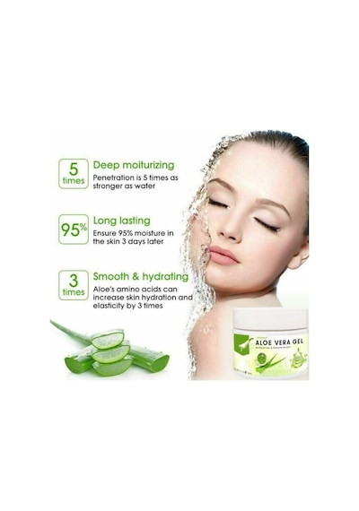 Eurorganic Aloe Vera Gel 2 Adet Cildinize Bakımjeli 100ml