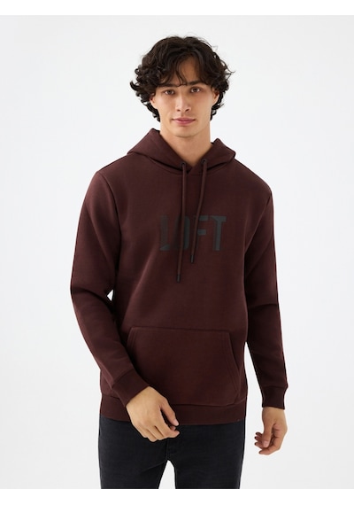 Regular Fit Erkek Sweatshirt Kahverengi