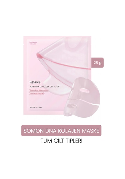 Royues Pdrn Pembe Kolajen Yüz Maskesi