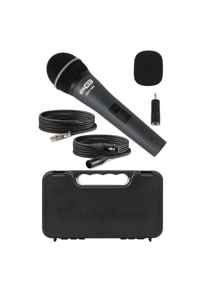 Hepa Merz Rst-360 Profesyonel Dinamik Cardioid Kablolu El Mikrofonu Kaliteli Çanta Ve Full Set