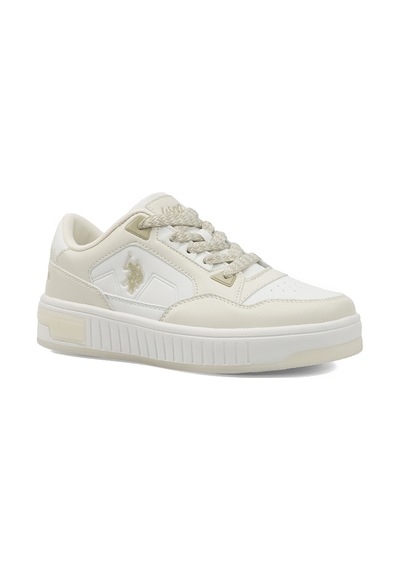 U.s. Polo Assn. Cypher 6fx Bej Kadın Sneaker 000000000102203828 Bej