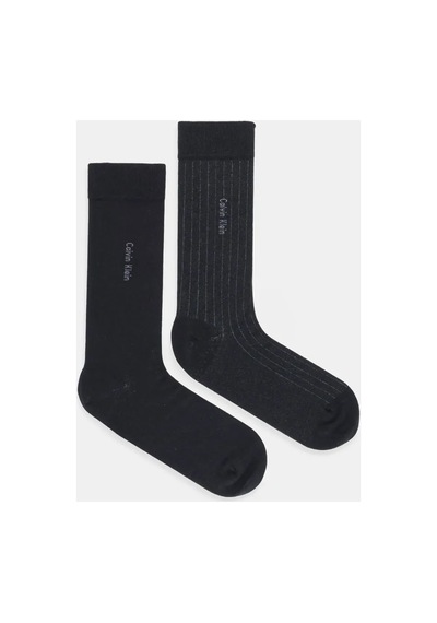 Calvın Kleın Unisex Marka Logolu Günlük Kullanıma Uygun Siyah Çorap C701235970 001
