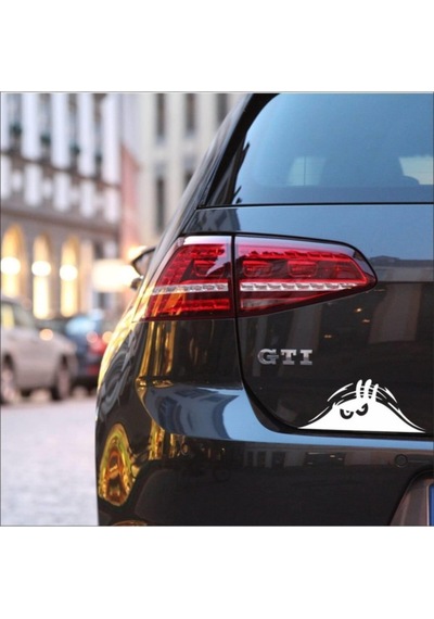 Beyaz Bagajdan Bakan Kızgın Adam Sticker