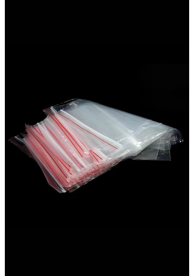 Kilitli Koruyucu Buzdolabı Poşeti Kilitli Poşet Naylon Torba 15x18cm 100 Adet 1 Paket