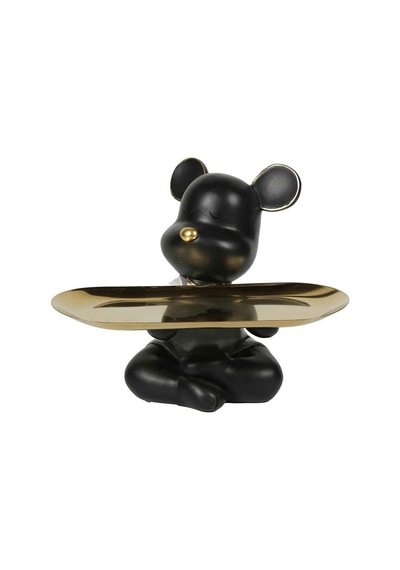 Vitale Ninas Siyah Garson Mouse 15 15.5 18 Cm Ak.km0024