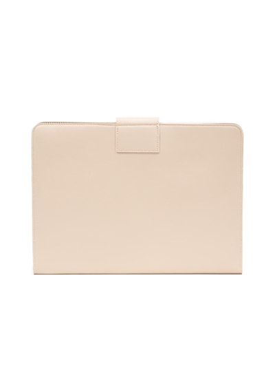 Macbook Air Pro 13.3 -14 İnç Organizer Evrak & Laptop Ve Tablet Çantası Bej