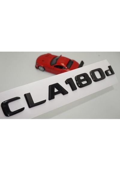 Cla 180d Bagaj Parlak Siyah Abs 3m 3d Yazı Logo Uyumlu